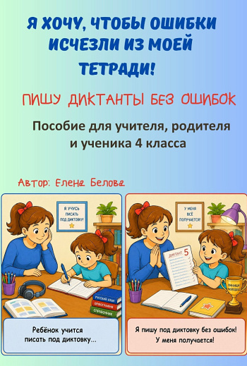 Пишу диктанты без ошибок. 4 класс